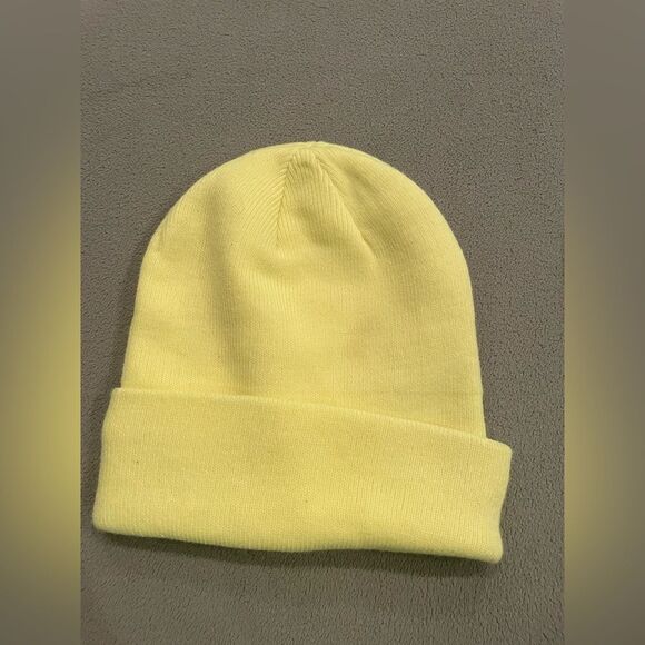 2 item bundle - Y2K Green Beanie - Cotton skull cap - Slime Green - Gorpcore - Picture 4 of 4
